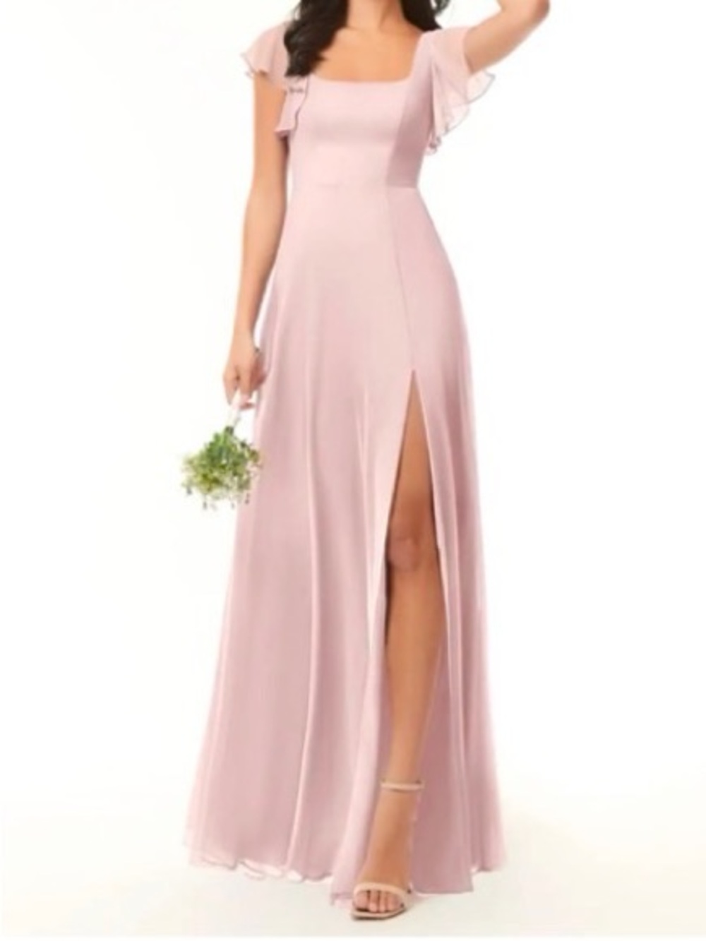 Azazie Blush Pink Dress
